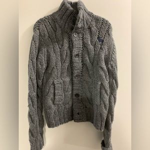 Abercrombie Kids Cardigan Sweater SZ L New